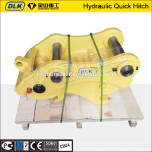 Quick coupling, hydraulic quick coupler, quick hitches